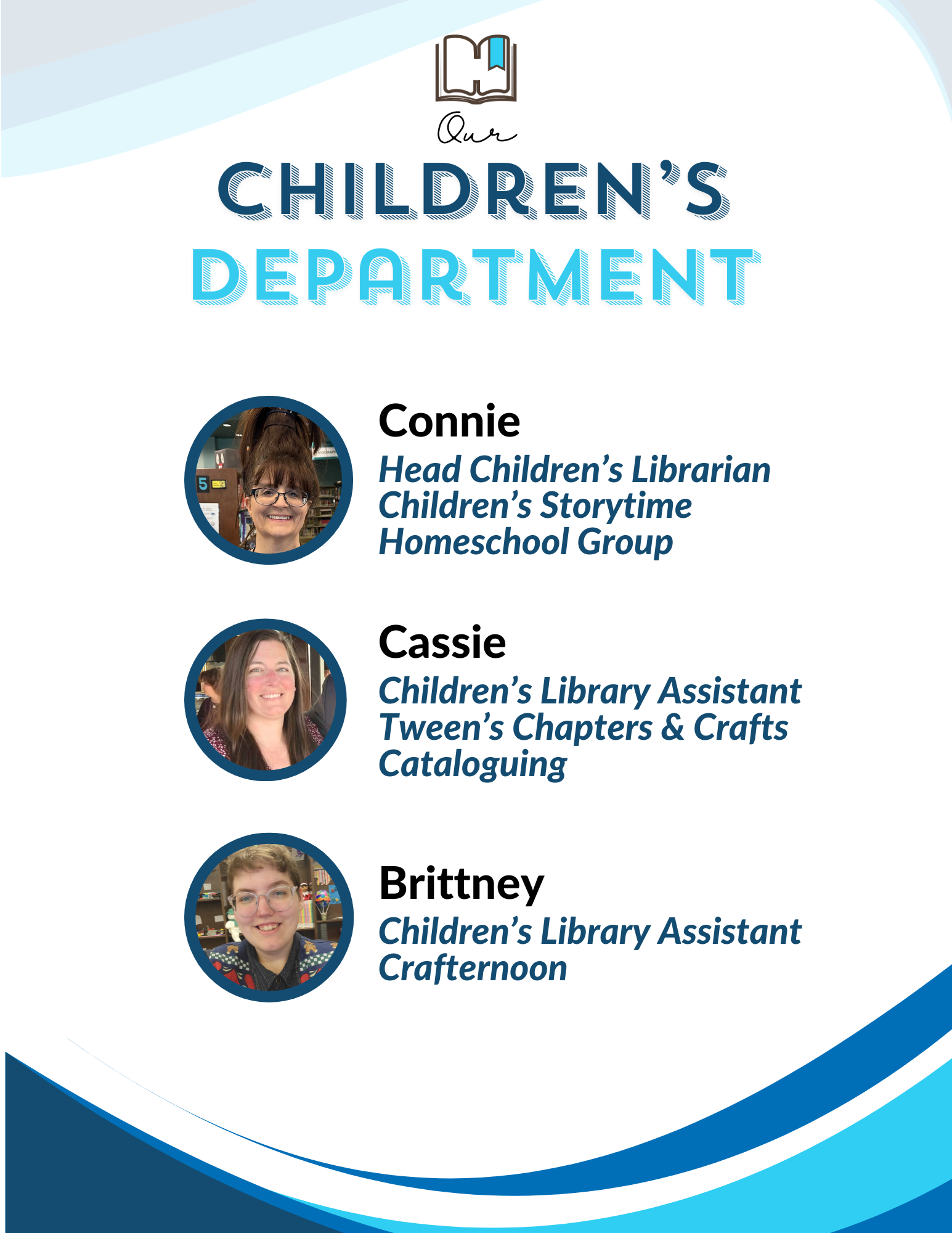 Meet the Librarians: Children's Department